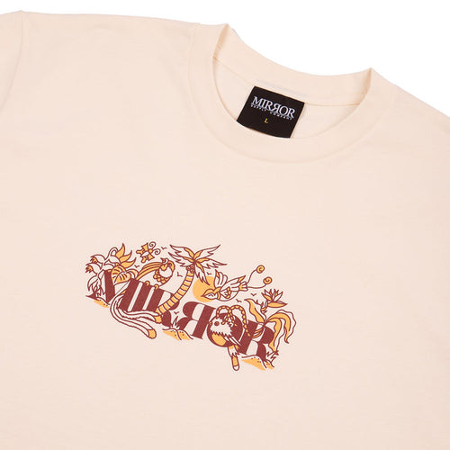 Birds of Paradise Tee (Cream)