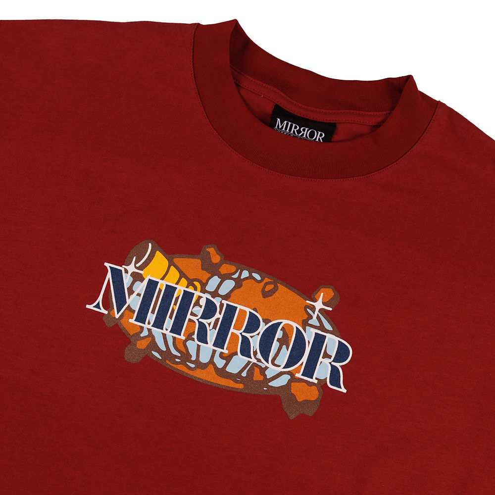 World Tee (Burgundy)