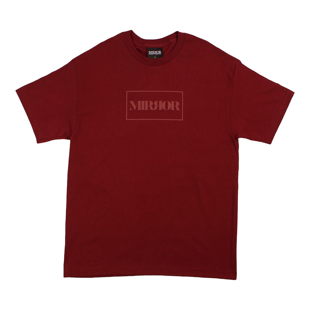 Box Logo HD Tee (Burgundy)