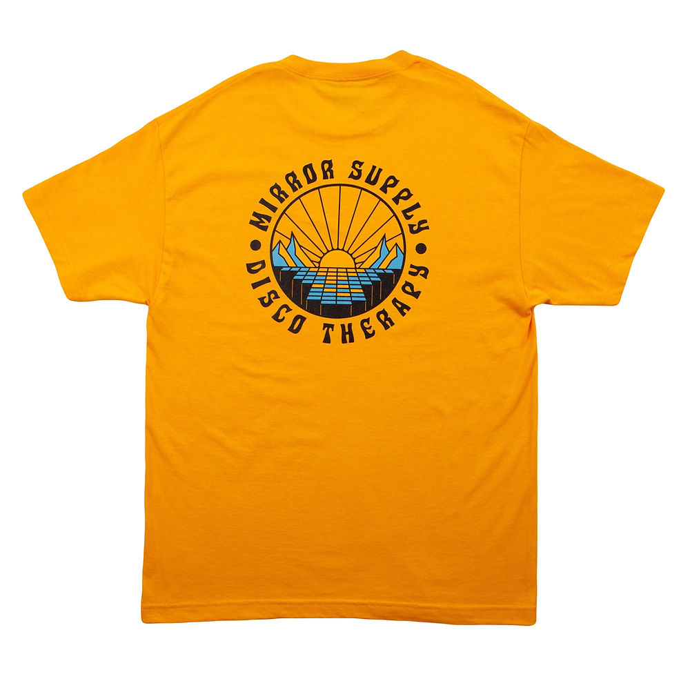 Disco Therapy Tee (Gold)