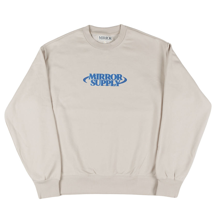 Crescent Heavyweight Crewneck (Bone)
