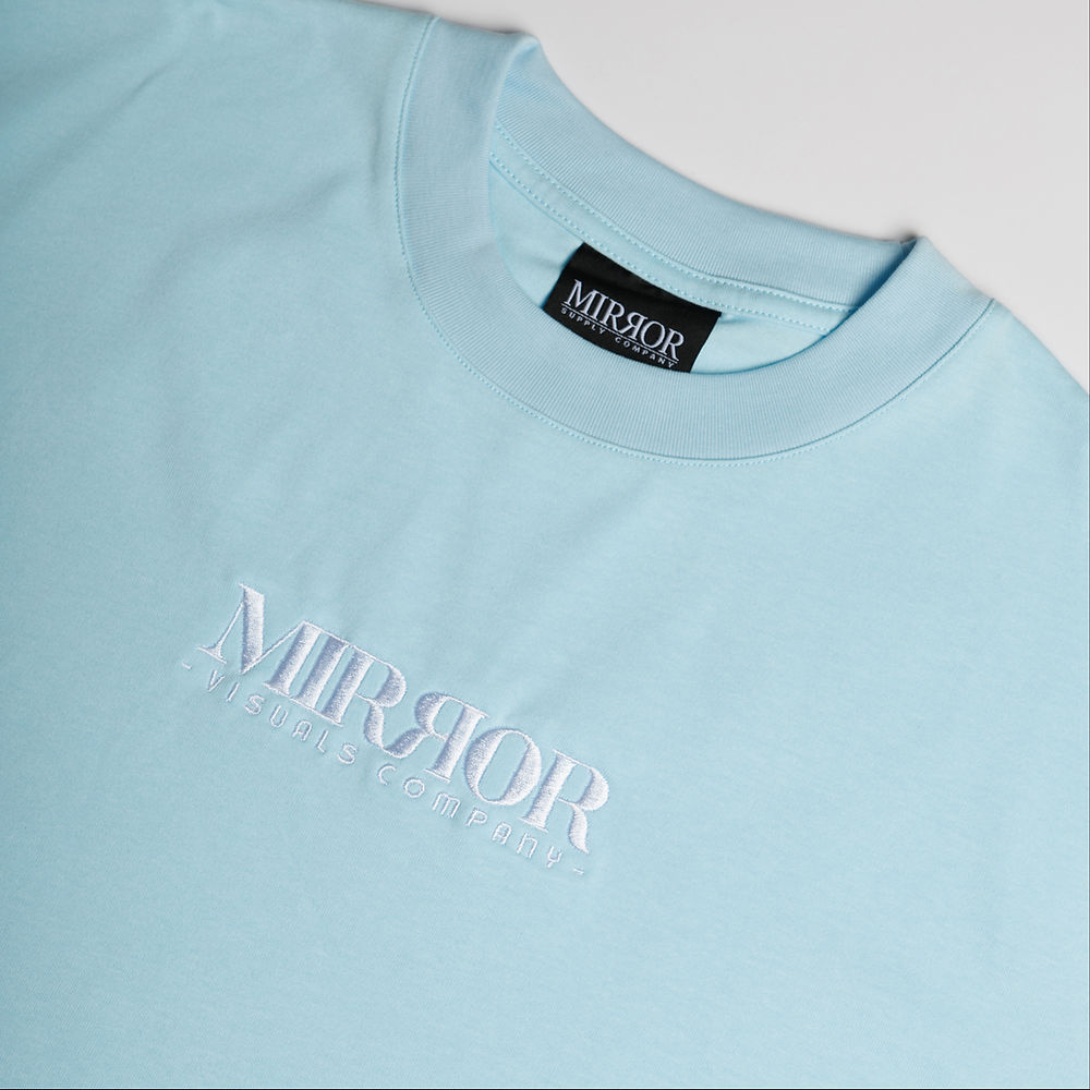 Visuals Logo Tee (Sky Blue)
