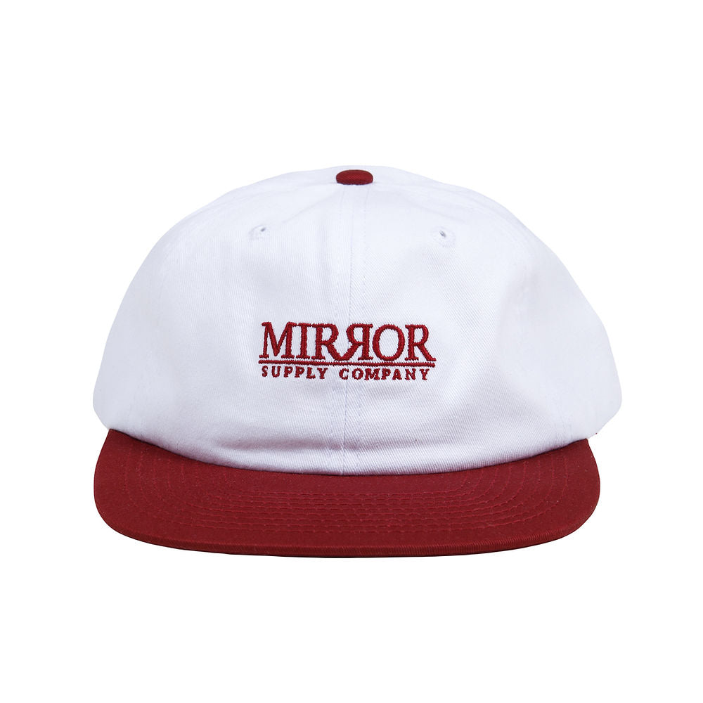 OG Logo Hat (White/Burgundy)