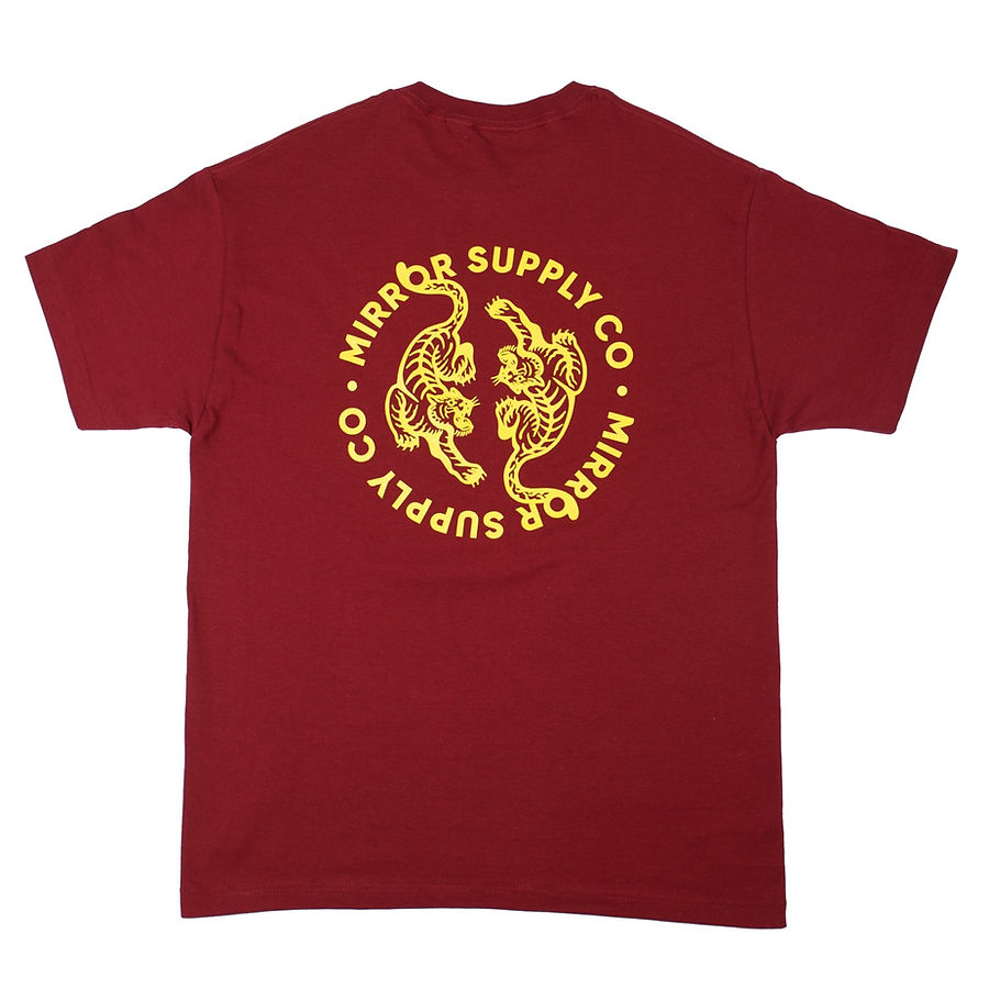 Tigers Tee (Burgundy)