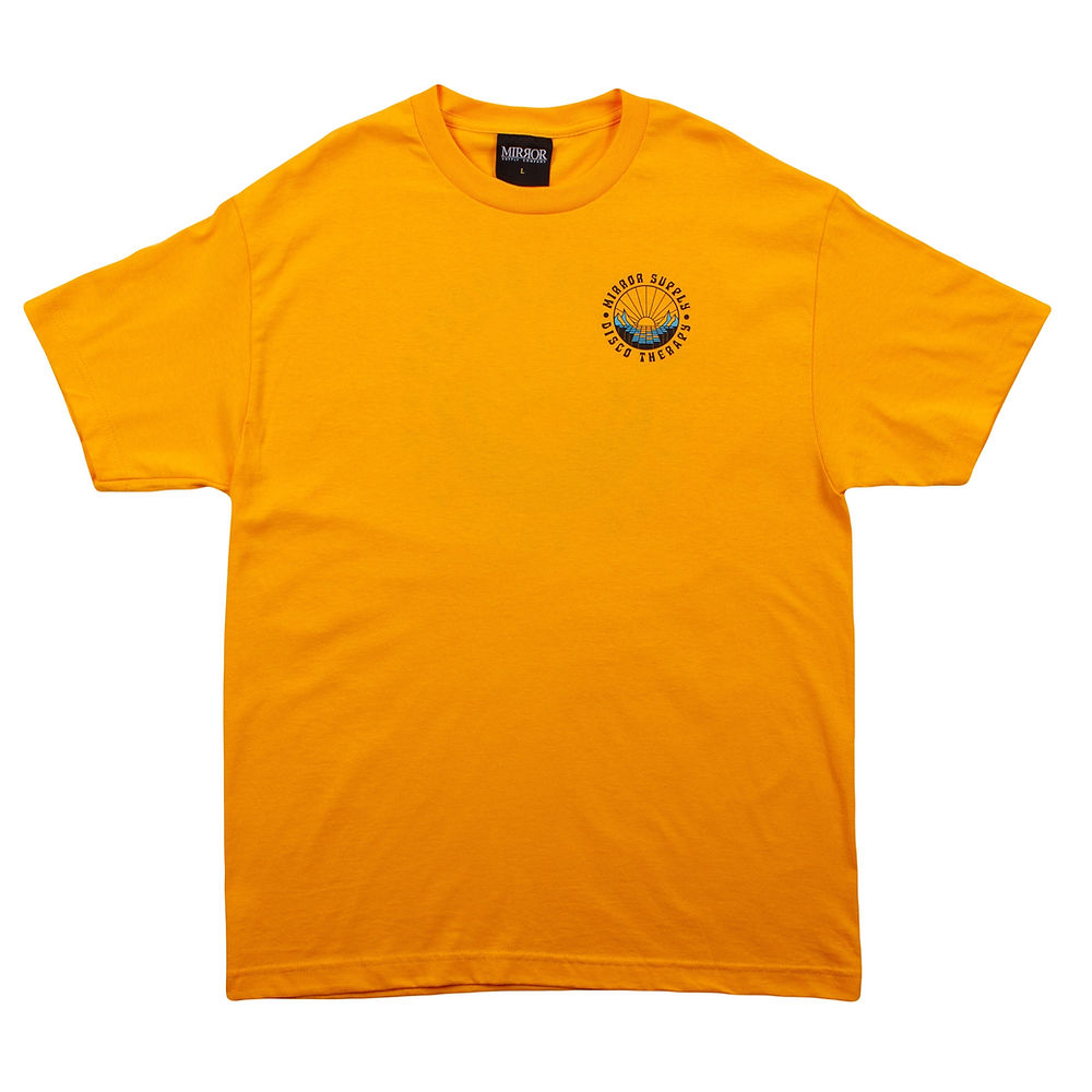 Disco Therapy Tee (Gold)