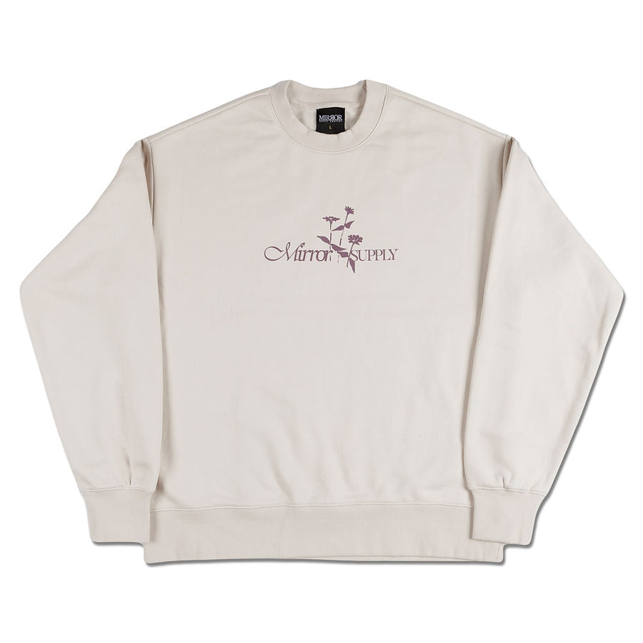 Wonderland Heavyweight Crewneck (Bone)