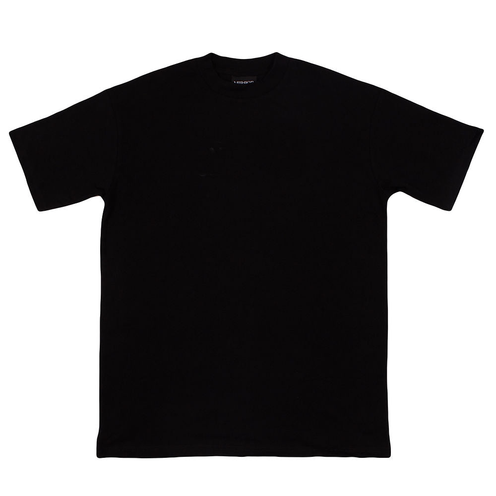 Premium Mirror Blank Tee (Black)