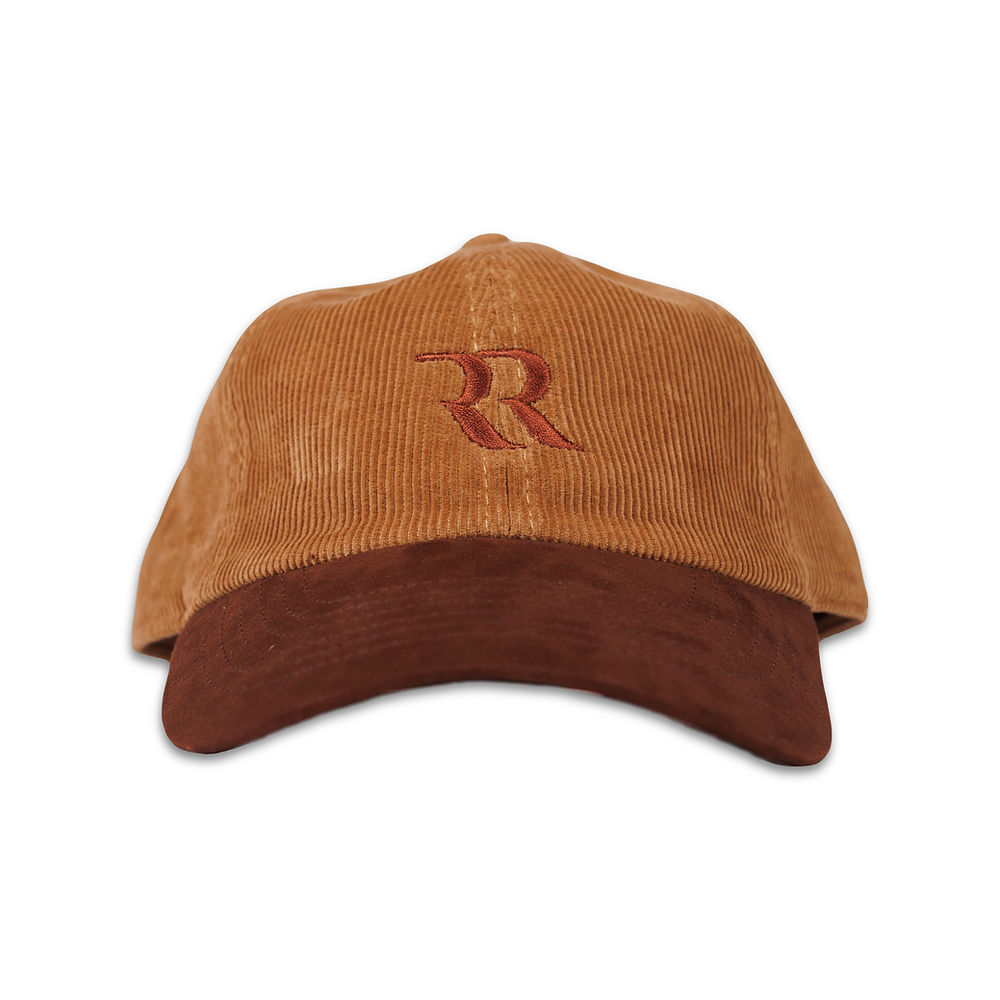 Corduroy Logo Dad Cap (Brown)
