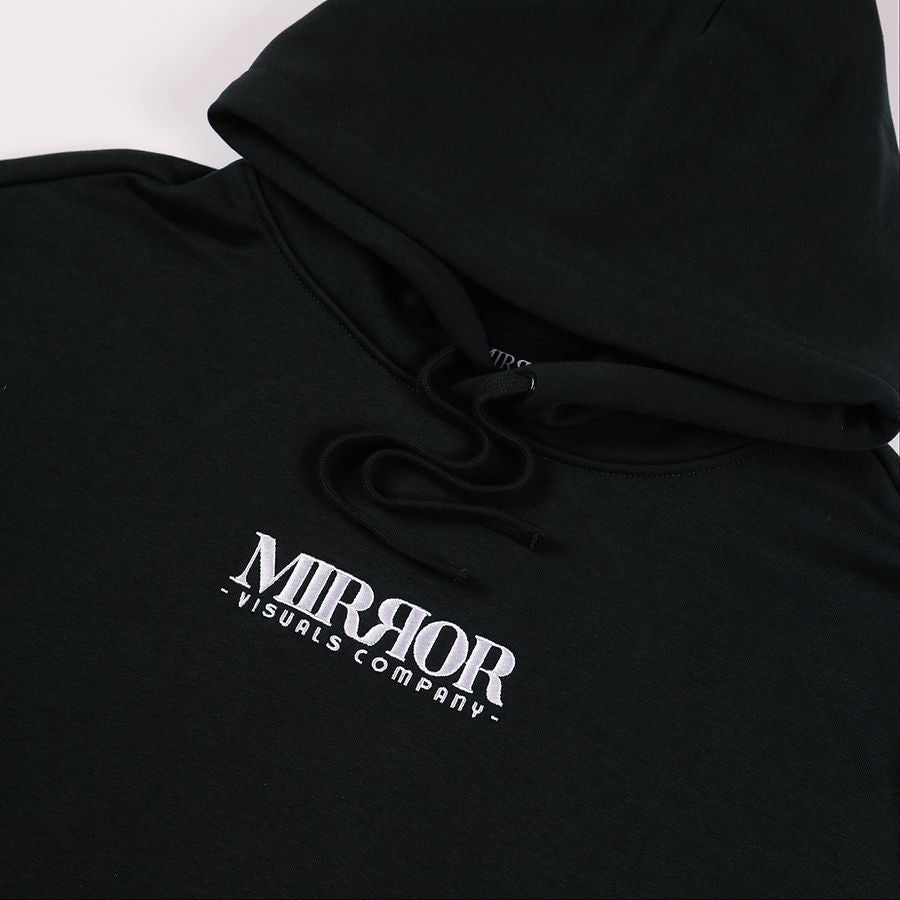 Visuals Logo Heavyweight Hoodie (Pine Green)