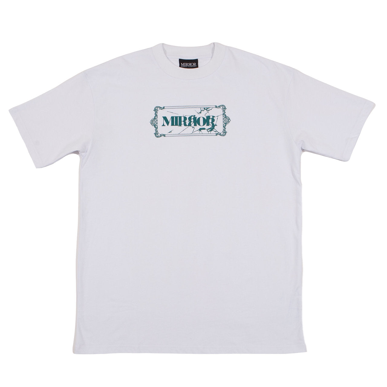 Smashed Mirror Tee (White)