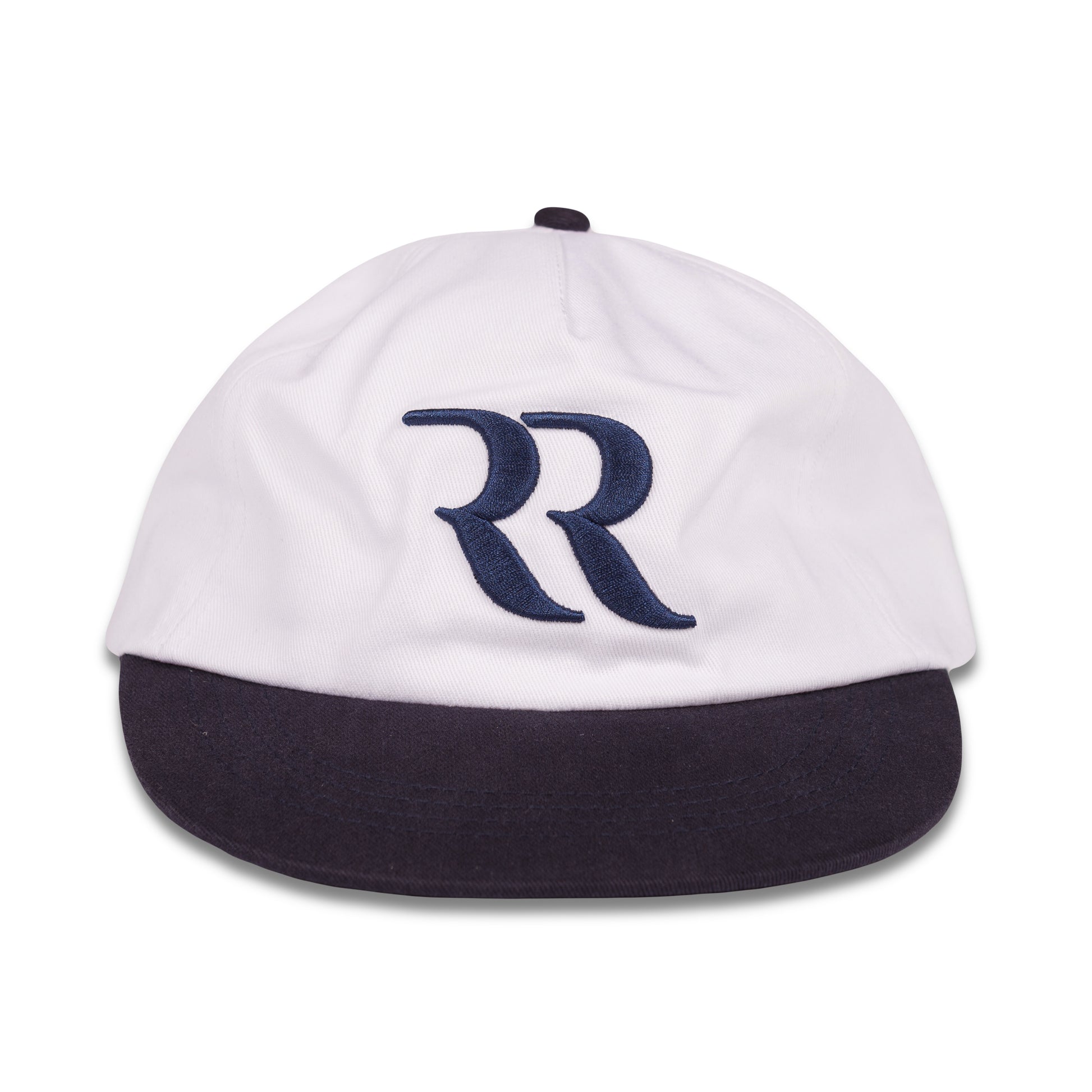 Prestige Logo Hat (White/Navy)