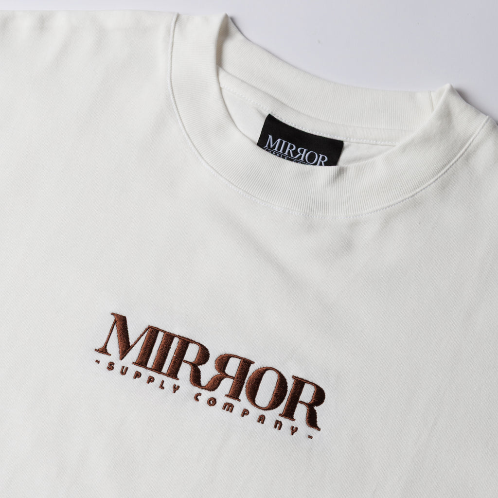 Bold OG Embroidered Tee (Cream)