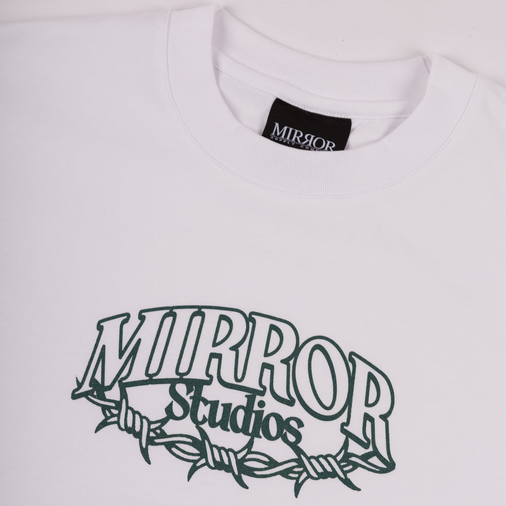 Barbwire Tee (White)