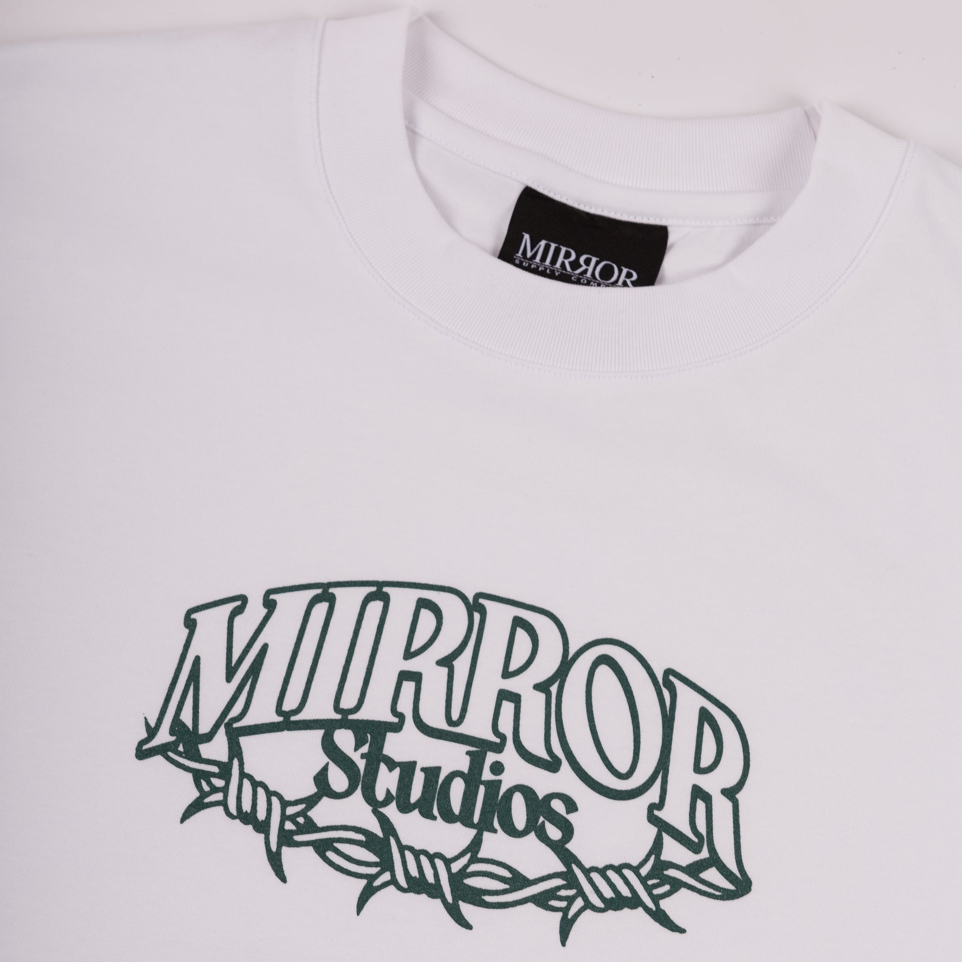 Barbwire Tee (White)