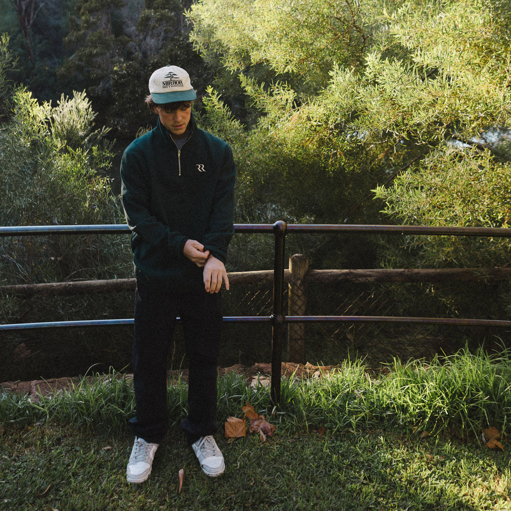 Prestige Logo 1/4 Zip Fleece (Pine Green)